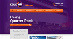 Desktop Screenshot of coloau.com.au
